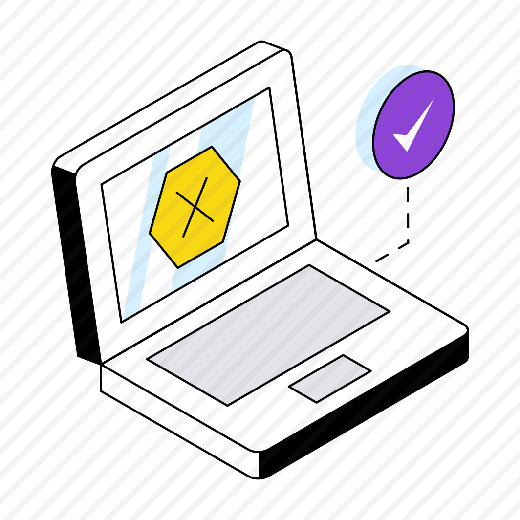 System Block, Screen Block, Wrong System, Block Laptop, Minicomputer  preview