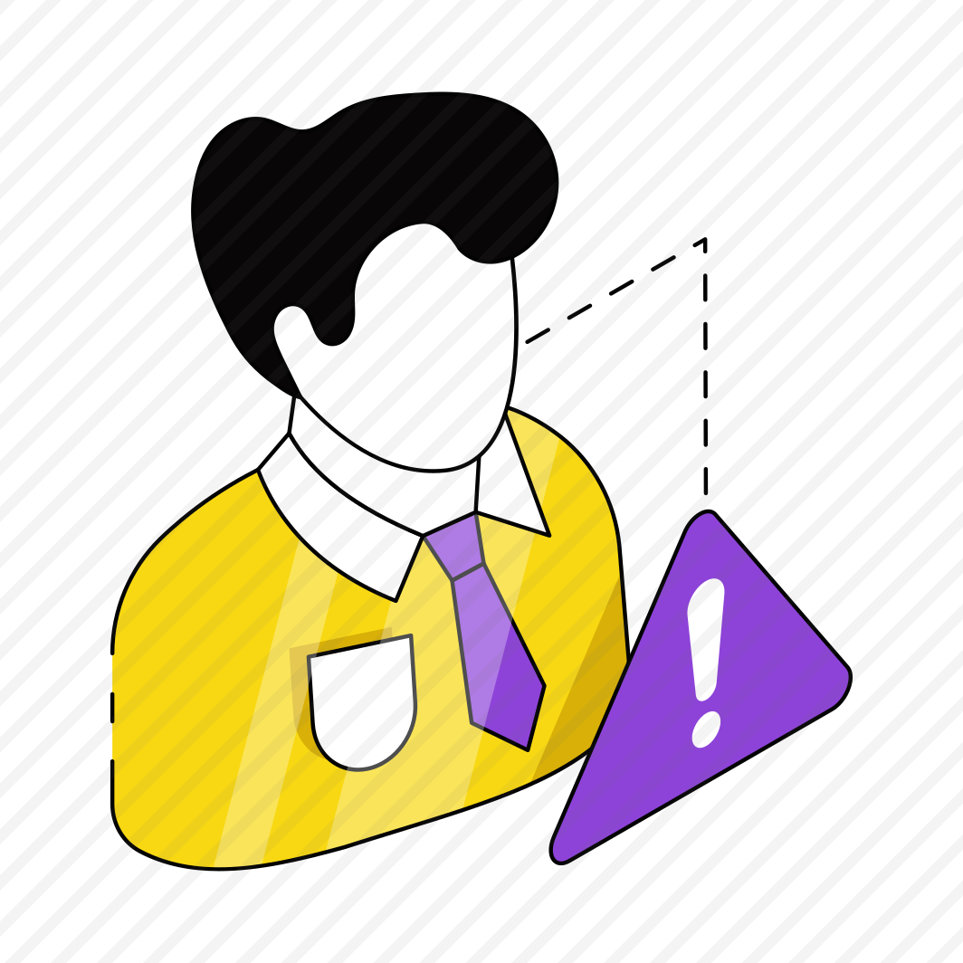 User Error, User Problem, User Warning, User Caution, User Alert  preview