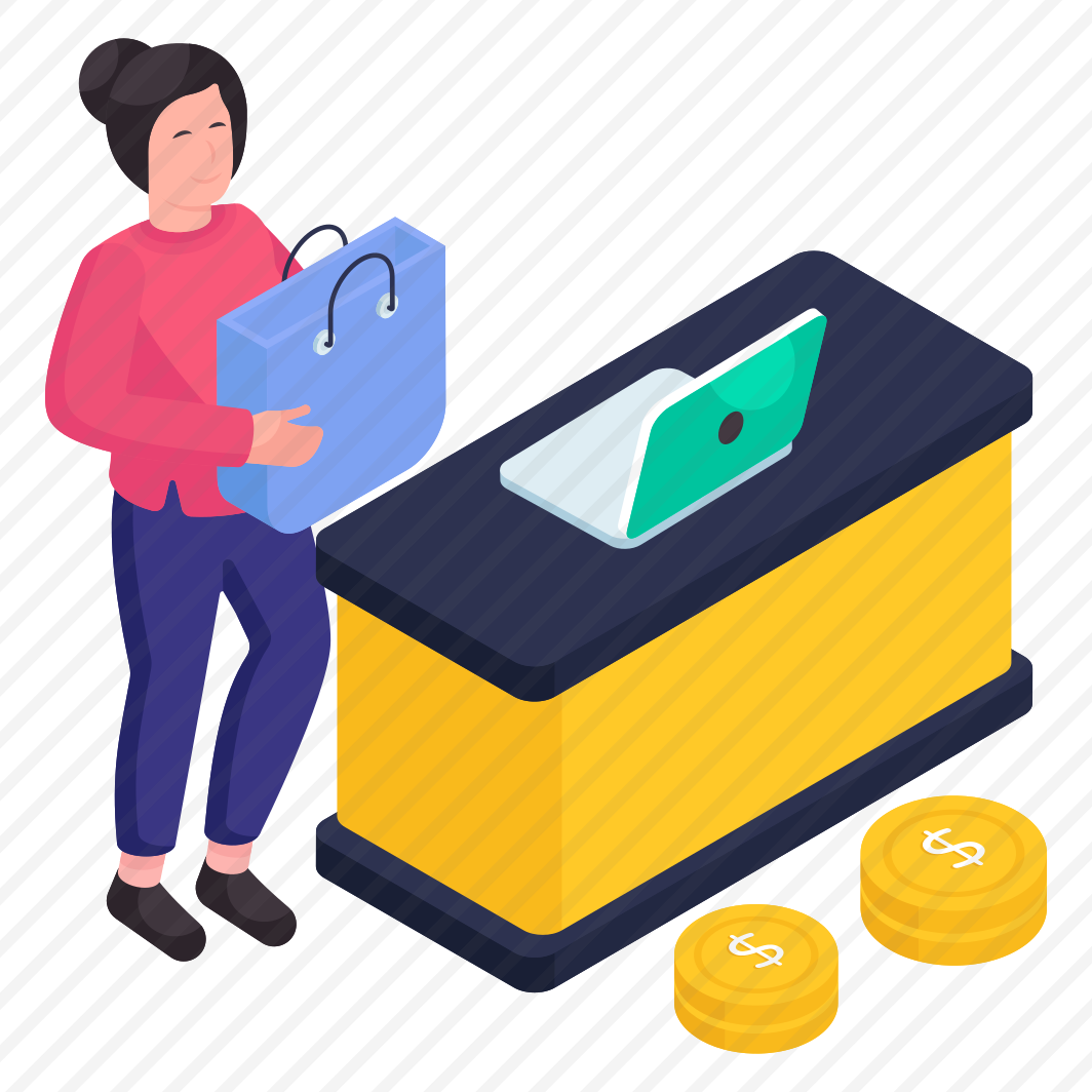 Checkout Counter, Cash Counter, Payment Counter, Reception Counter, Shop Counter preview