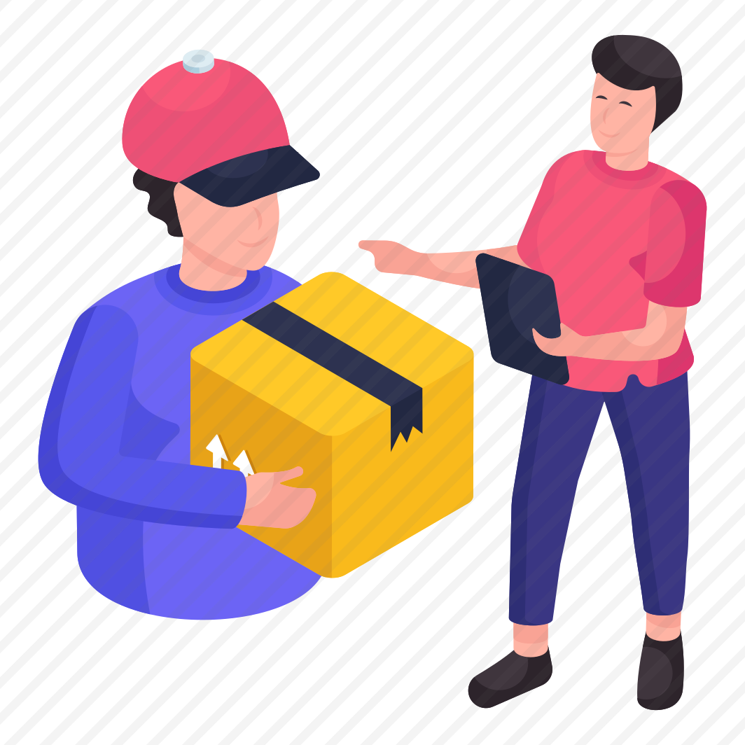 Delivery Boy, Delivery Man, Courier Boy, Courier Man, Parcel Delivery preview