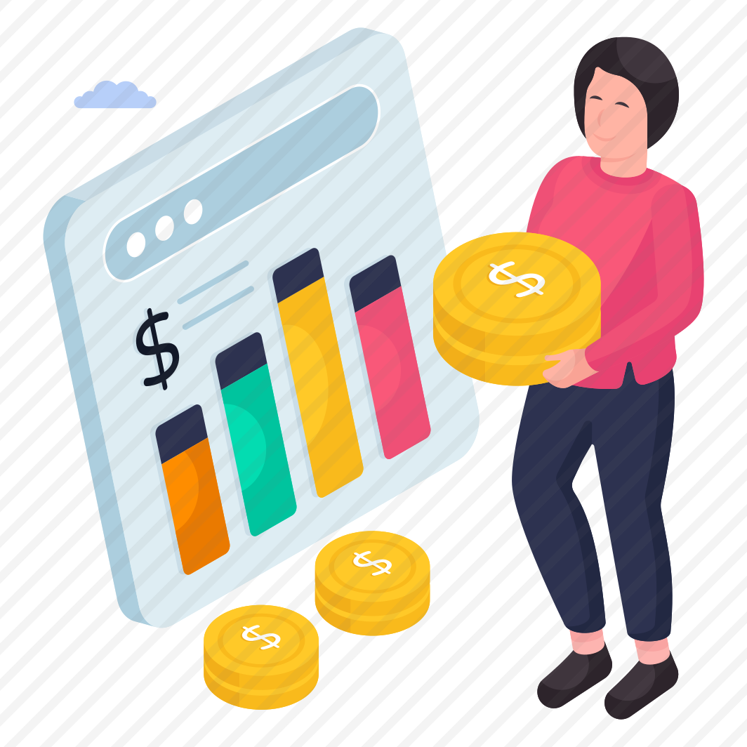 Financial Analytics, Infographic, Statistics, Financial Chart, Graph, preview