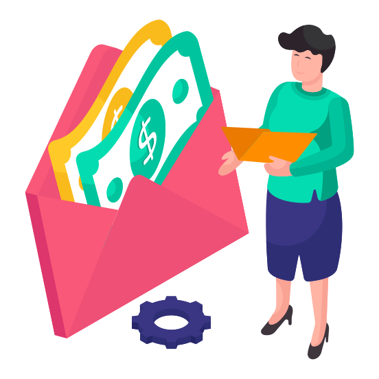 Financial Manager, Director, Executive, Supervisor, Administrator, illustration