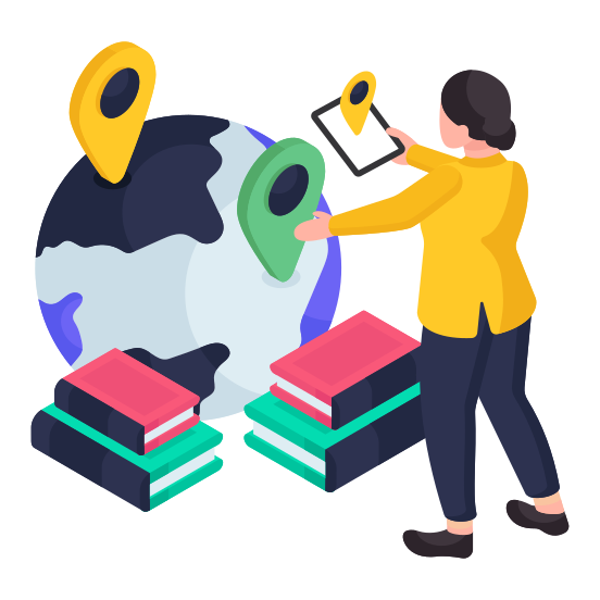 Global Location, Direction, Navigation, Geolocation, Gps illustration