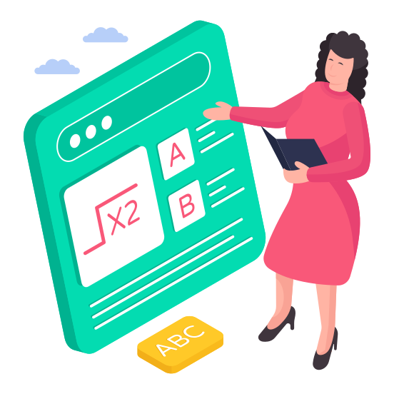 Math Learning, Basic Learning, Basic Education, Math Class, Kindergarten illustration