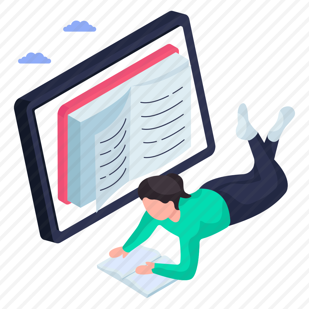 Online Book, Ebook, Digital Book, Electronic Book, Online Education preview