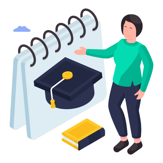 Study Schedule, Reminder, Planner, Calendar, Almanac illustration