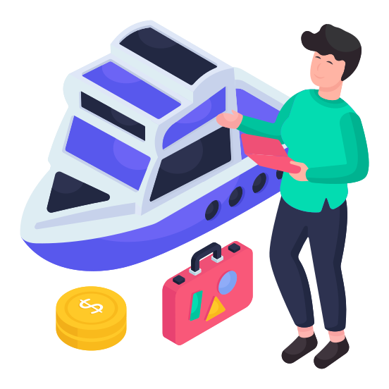 Boat, Ship, Water Transport, Watercraft, Sea Travel, illustration