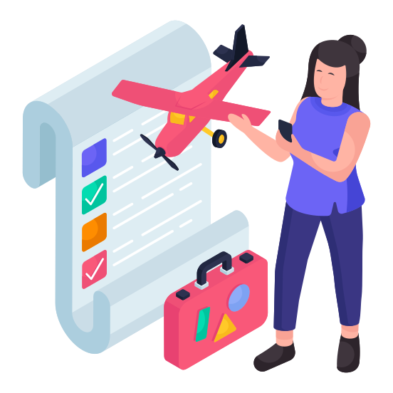 Checklist, Travel List, Todo, Worksheet, Agenda illustration