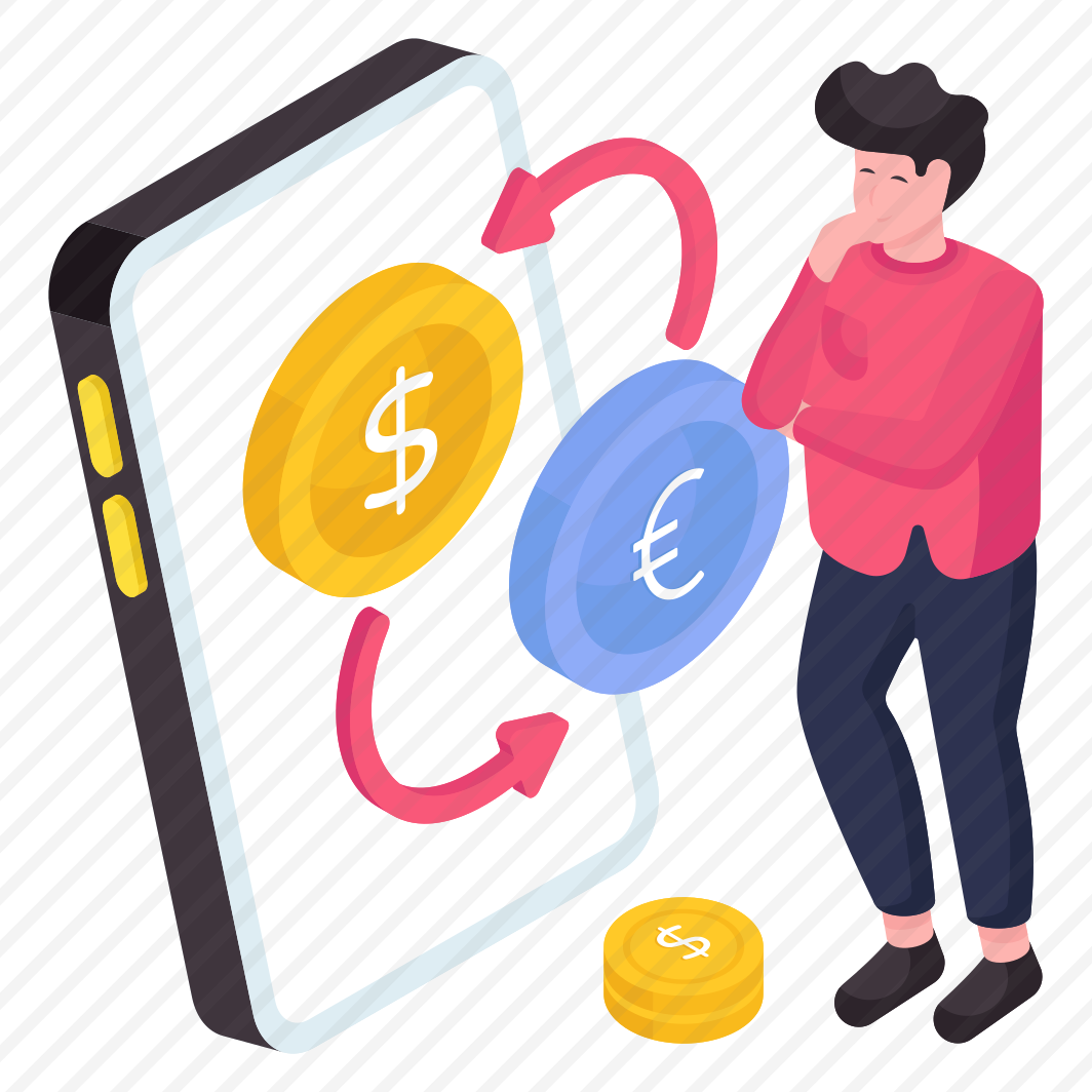 Currency Exchange, Money Exchange, Financial Exchange, Forex, Dollar To Euro preview