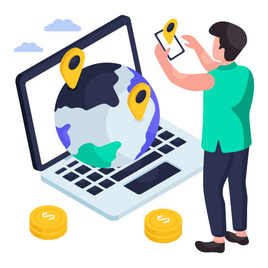 Global Travel, Global Location, Direction, Global Gps, Navigation, illustration