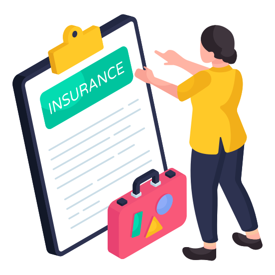 Travel Insurance Paper, Security Paper, Safety Paper, Security Document, Security Doc illustration