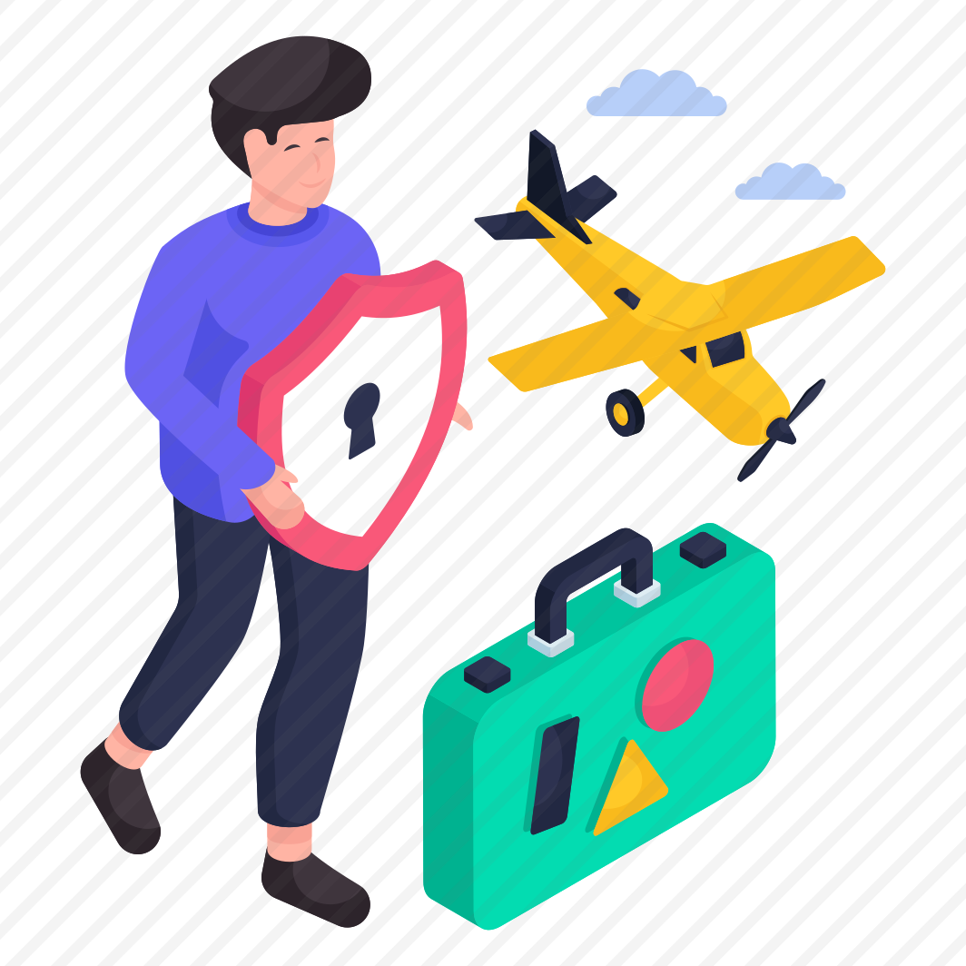 Travel Security, Travel Protection, Travel Safety, Secure Travel, Flight Security preview