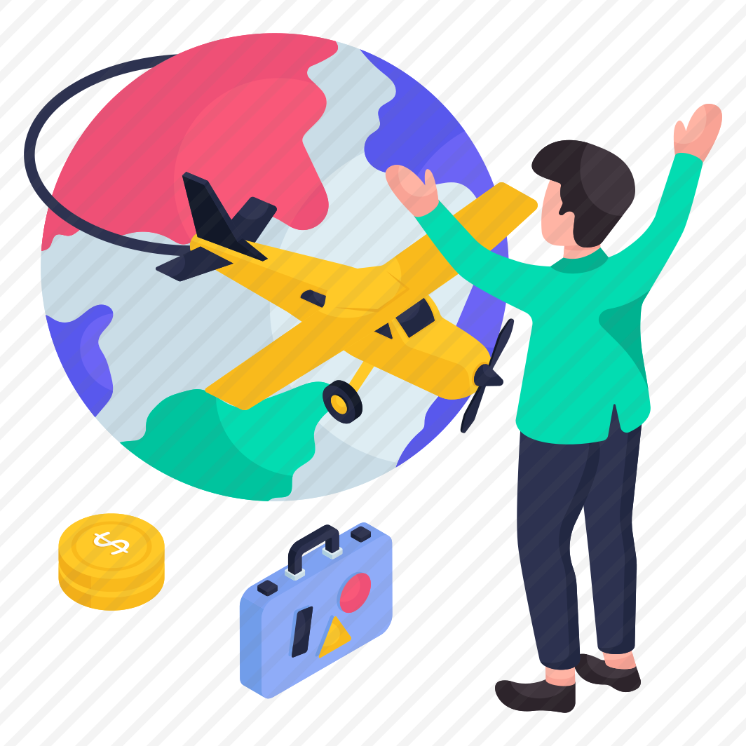 World Tour, World Travel, Travel Round The World, Global Travel, Global Flight preview