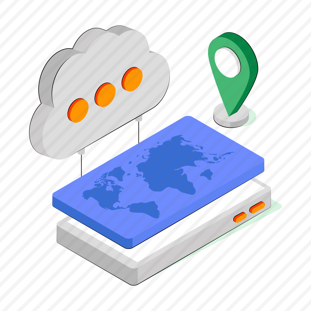 Cloud Location, Cloud Direction, Cloud Gps, Navigation, Geolocation,  preview