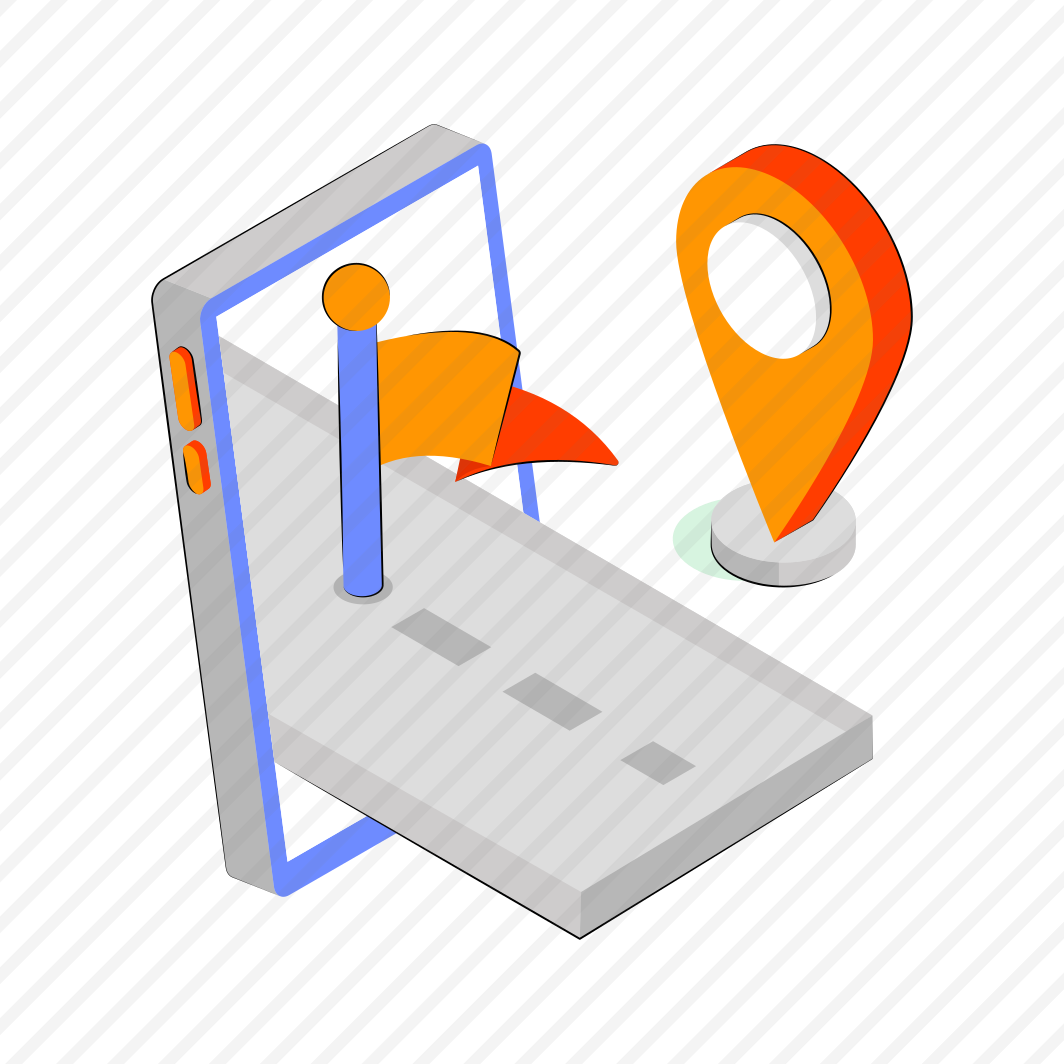 Mobile Map, Mobile Location, Mobile Direction, Gps, Mobile Destination,  preview