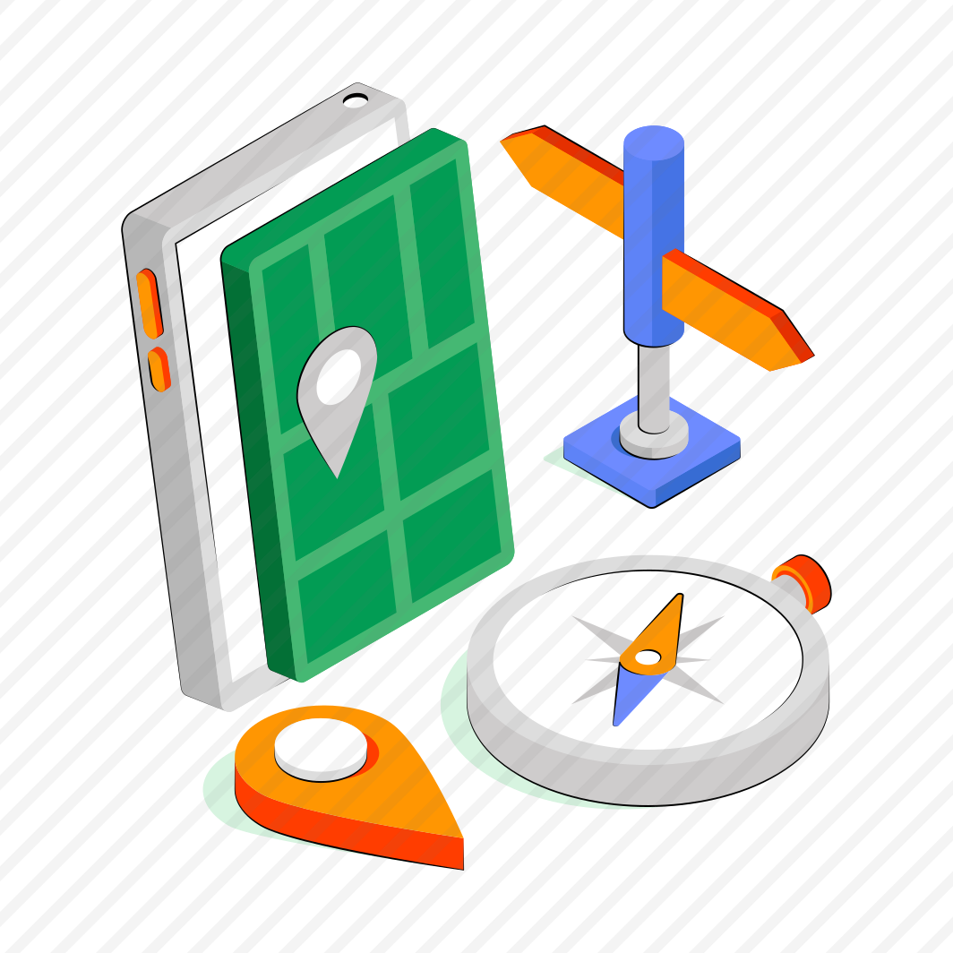 Mobile Map, Mobile Location, Mobile Direction, Gps, Mobile Navigation,  preview