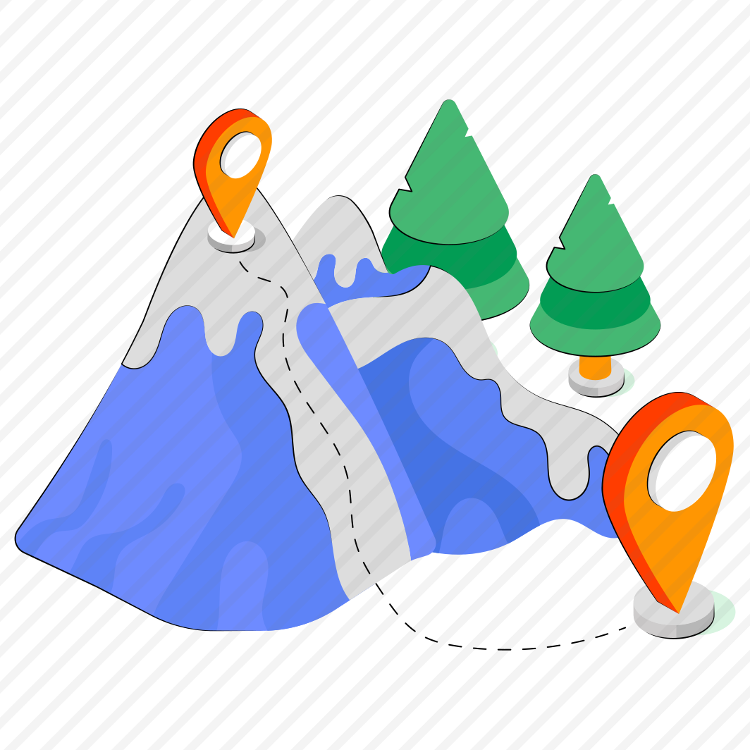 Mountains Location, Hills Location, Hills Direction, Navigation, Mountain Gps preview