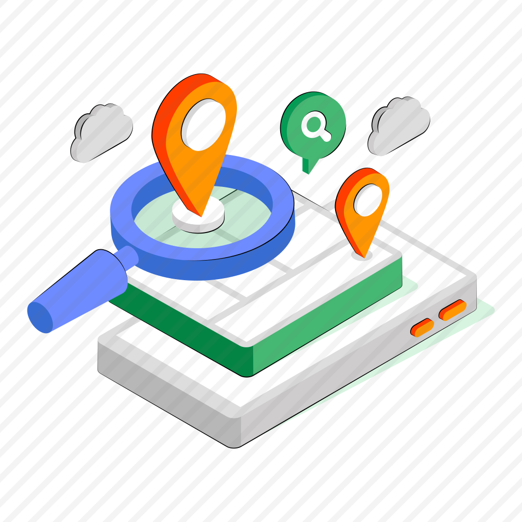 Search Location, Search Direction, Navigation, Geolocation, Gps  preview