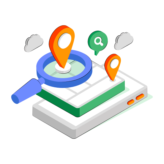 Search Location, Search Direction, Navigation, Geolocation, Gps  illustration