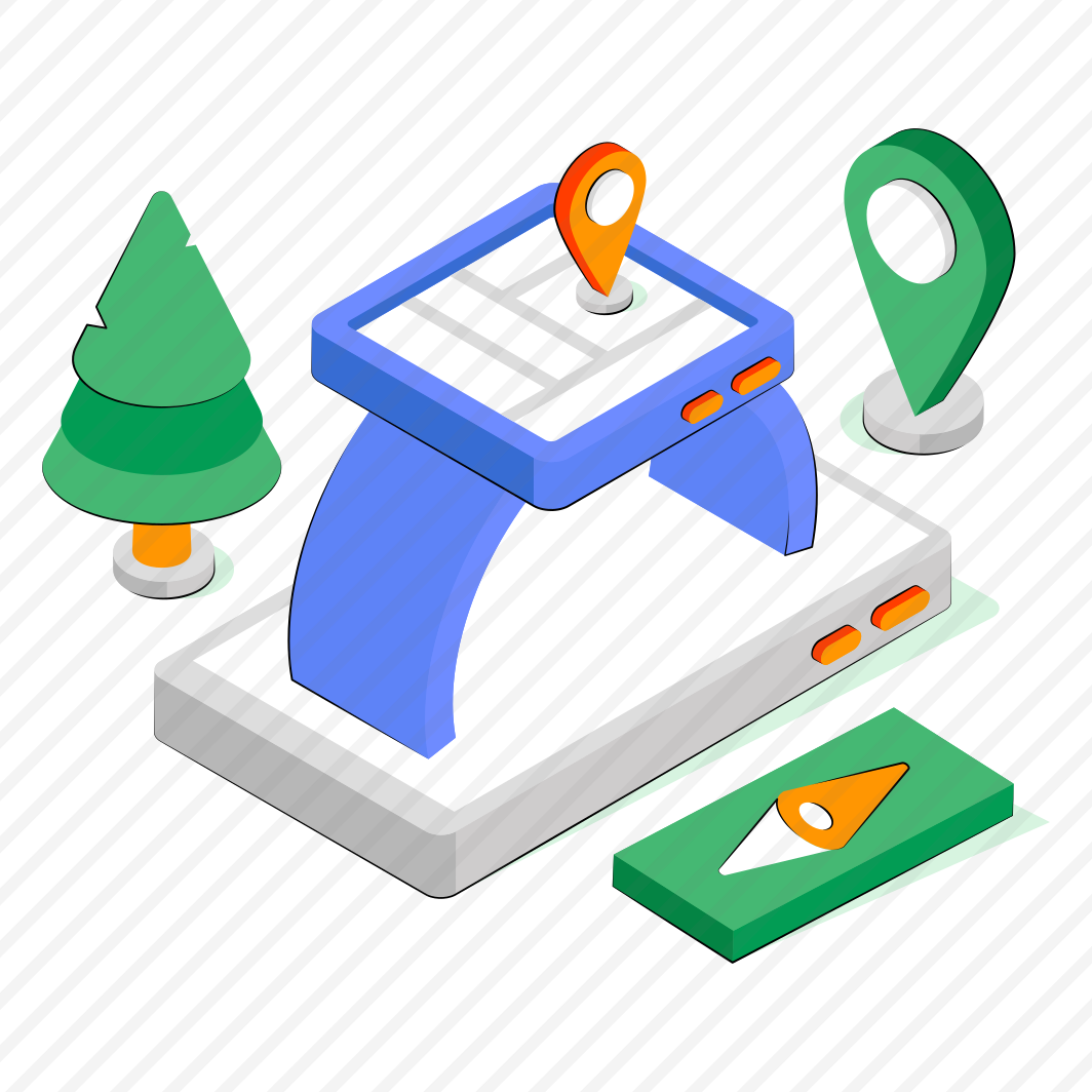 Smartwatch Location, Smartband, Smart Bracelet, Wristwatch, Smartwatch Direction  preview