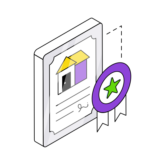 Certificate, Deed, Credential Document, Degree, Diploma,  illustration