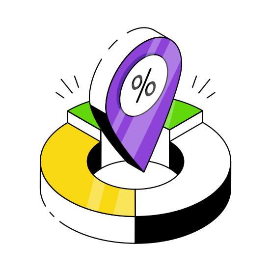 Discount Location, Discount Direction, Discount Navigation, Gps, Location Pin illustration