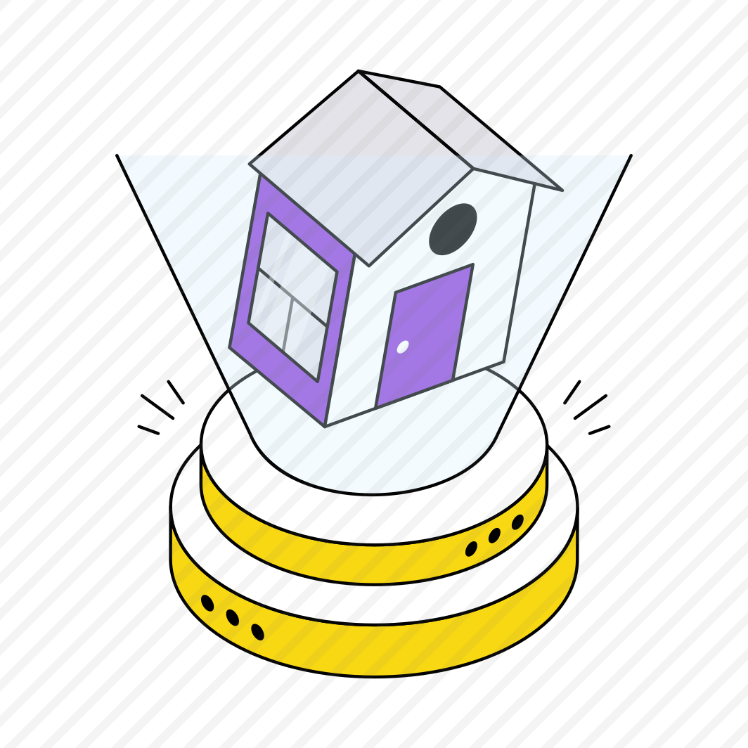 Home Hologram, House, Homestead, Accommodation, Residence preview