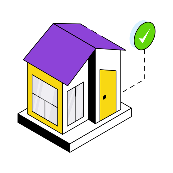 Home, House, Homestead, Bungalow, Property illustration