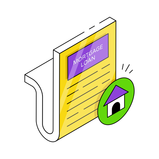 Loan Paper, Loan Document, Loan Doc, Mortgage Loan, Home Loan,   illustration