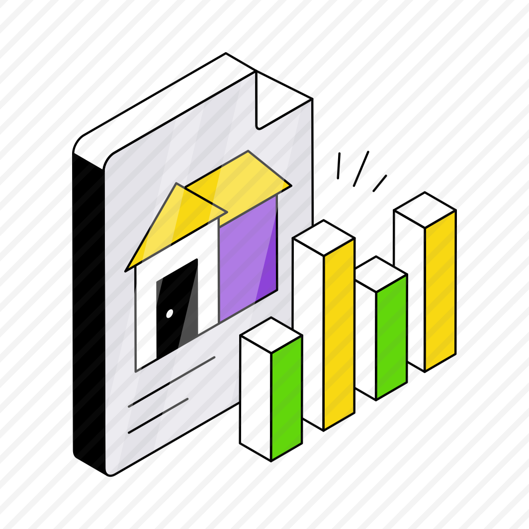 Property Analytics, Property Infographic, Property Statistics, Estate Analytics, Estate Report,  preview