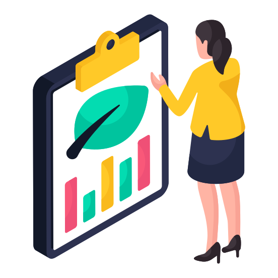 Eco Analytics, Infographic, Statistics, Data Chart, Data Graph illustration