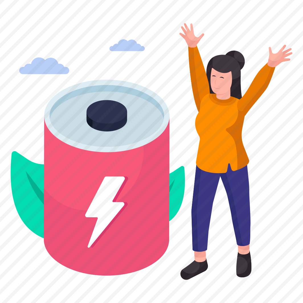 Electric Cell, Rechargeable Cell, Energy Storage, Power Cell, Battery Cell, preview