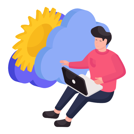 Partly Cloudy Day, Weather Forecast, Overcast, Meteorology, Partly Sunny Day illustration