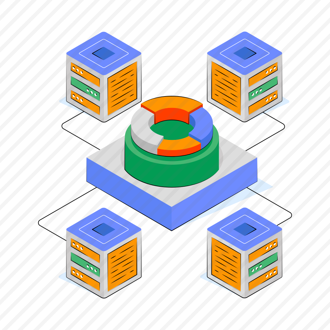 Data Center, Dataserver, Database, Big Data, Data Distribution  preview