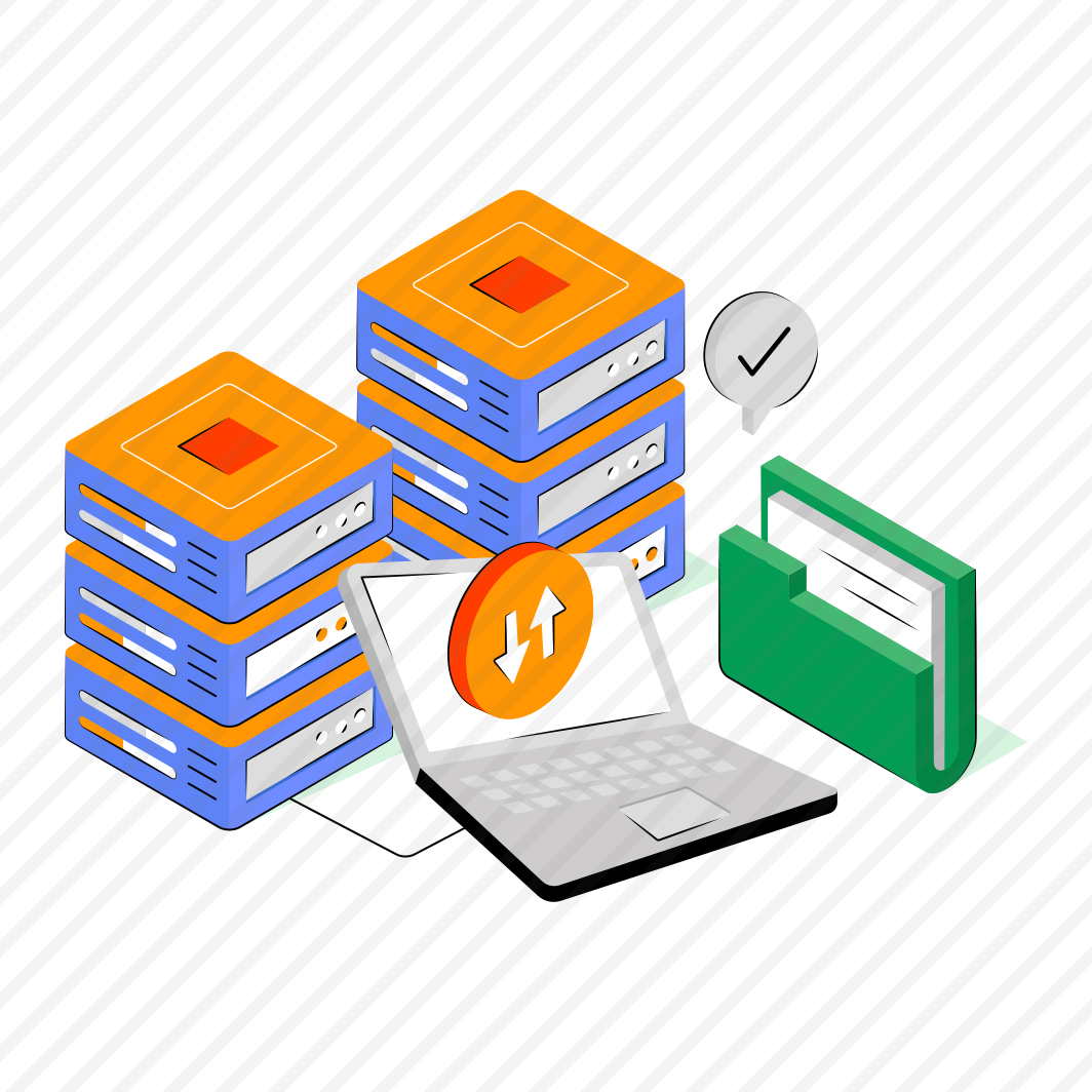 Online Data Transfer, Data Exchange, Data Transmission, Data Sync, Data Synchronization,  preview