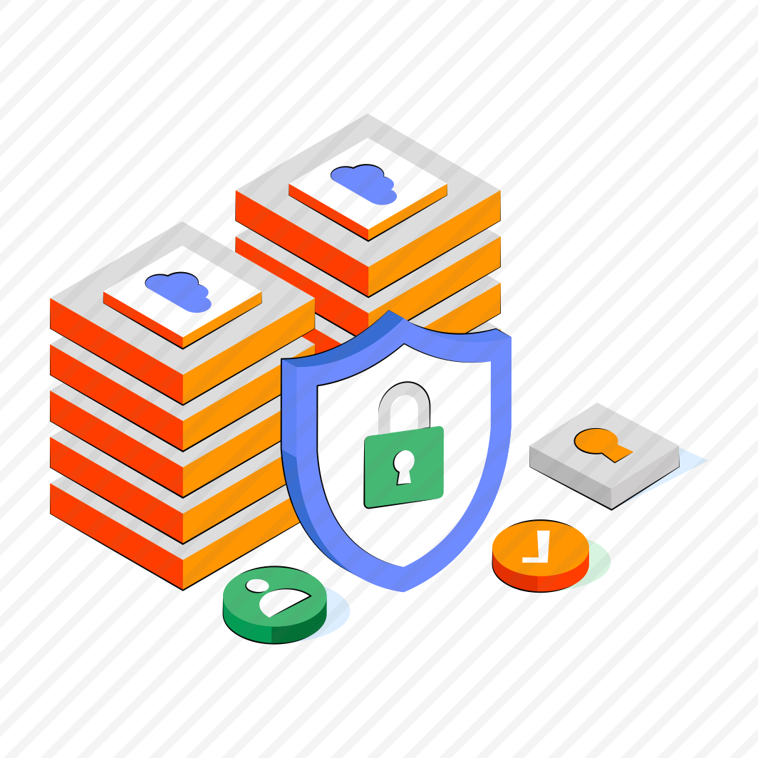 Server Security, Locked Server, Database Security, Data Security, Data Safety  preview