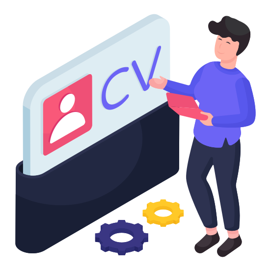 Cv Folder, Document, Doc, Archive, Binder illustration