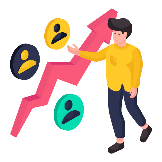 Employee Growth, Employee Success, Employee Career Growth, Career Success illustration