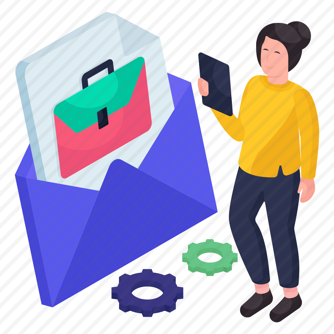 Job Letter, Employment Letter, Offer Letter, Envelope, Mail preview