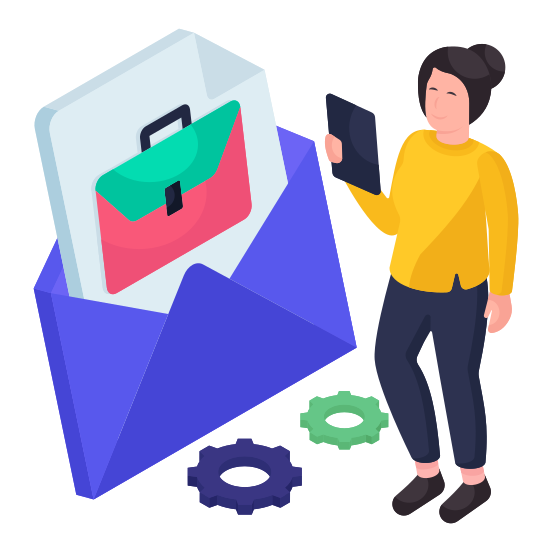 Job Letter, Employment Letter, Offer Letter, Envelope, Mail illustration