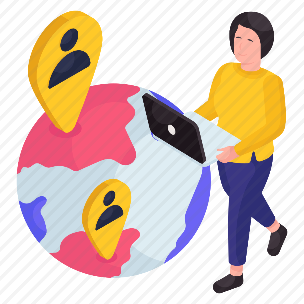 Person Location, Global User Location, Direction, Gps, Navigation, preview