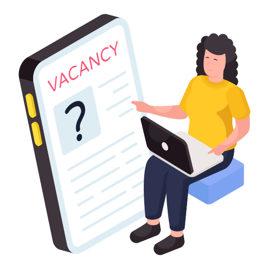 Seat Vacant, Vacant Chair, Empty Seat, Office Chair, Vacancy illustration