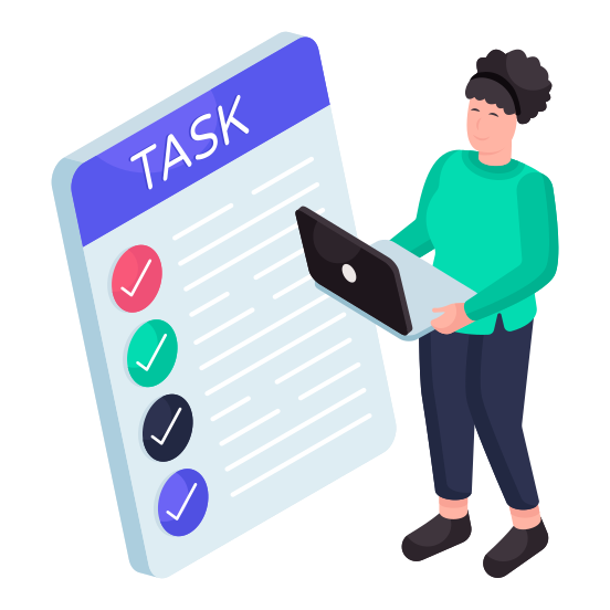 Task List, Agenda, Checklist, Todo List, Worksheet illustration