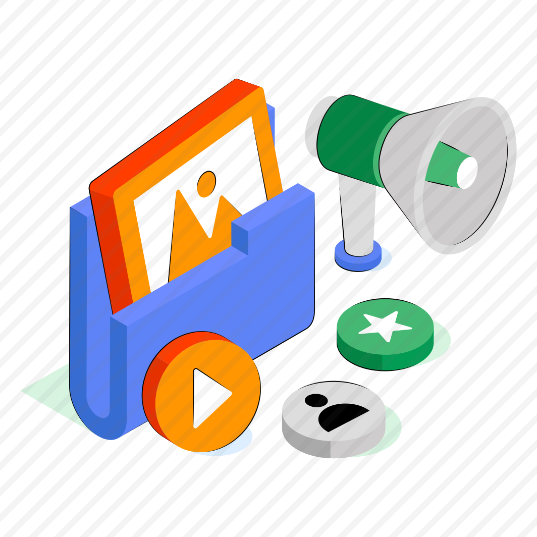 Video Folder Marketing, Media Folder, Mp Folder, Document, Document Announcement  preview