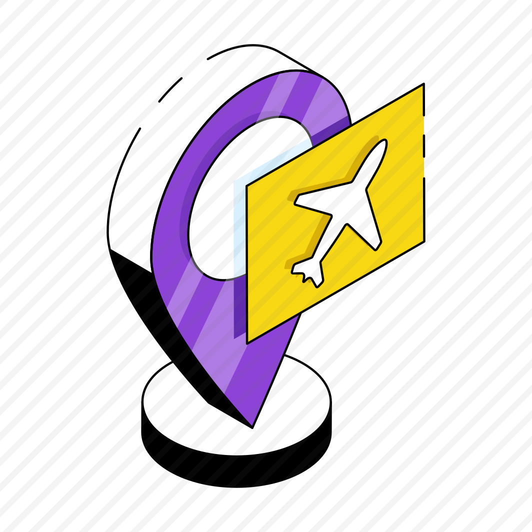 Airport Tracking, Airport Location, Airport Direction, Gps, Destination,  preview