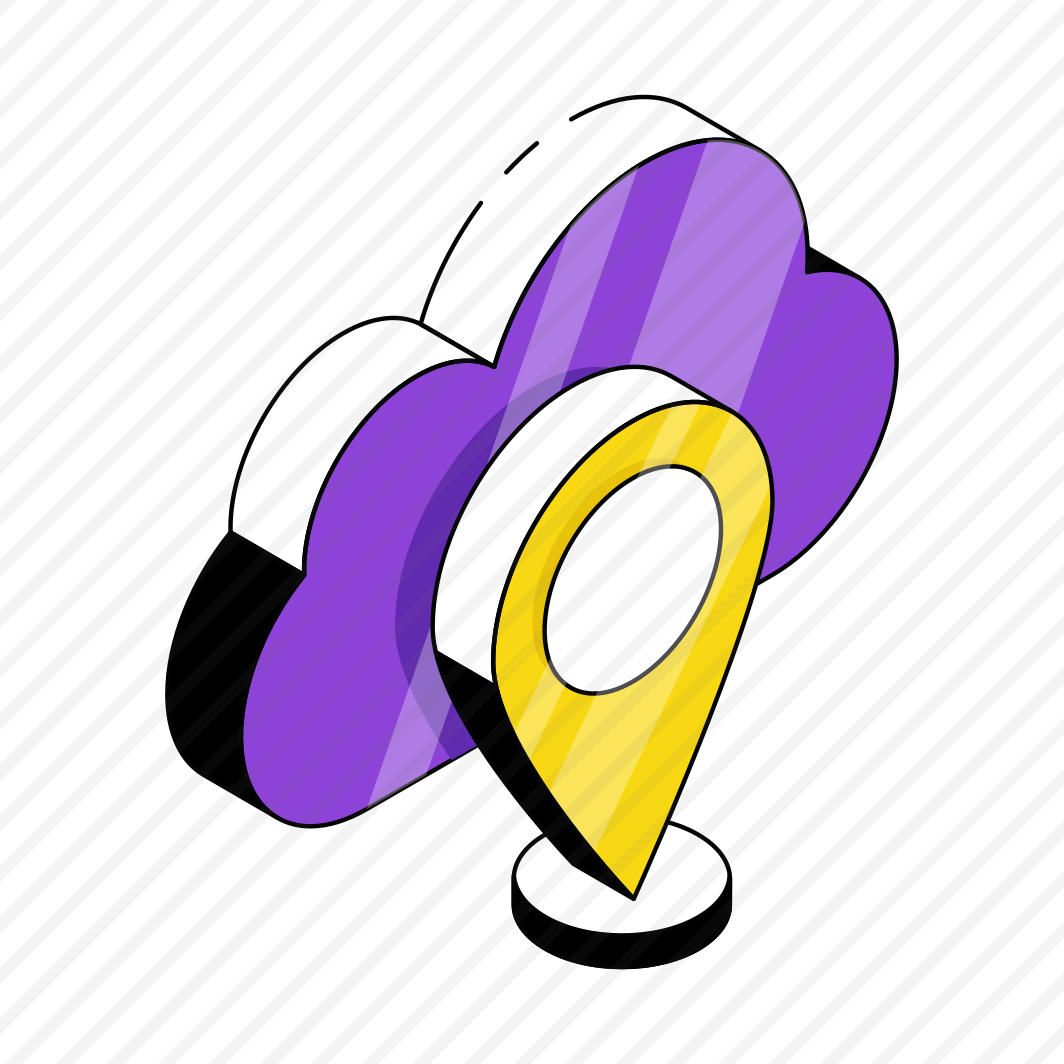 Cloud Location, Cloud Direction, Cloud Gps, Navigation, Geolocation,  preview