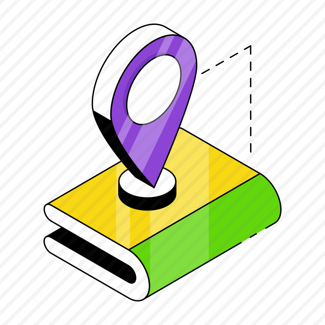 Library Navigation, Library Location, Library Direction, Gps, Destination,  preview
