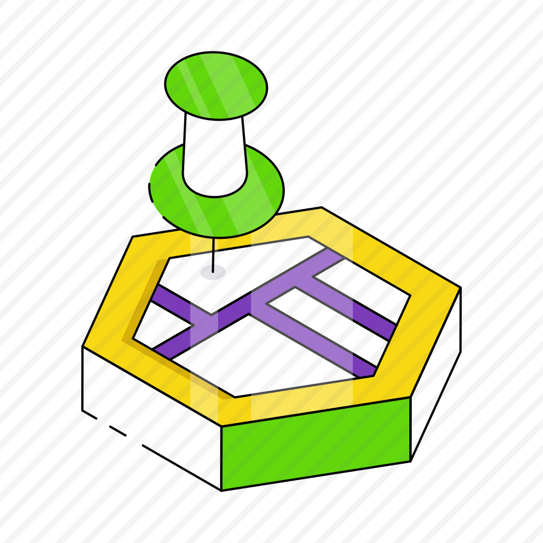 Location Pointer, Placeholder, Location Pin, Direction Pin, Gps preview