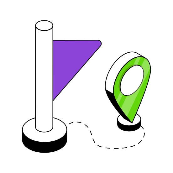 Map, Location, Direction, Gps, Destination illustration