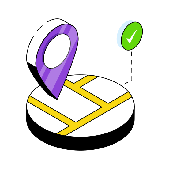 Map, Verified Location, Direction, Gps, Navigation,  illustration